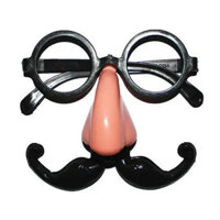 Halloween Lừa Ngộ nghĩnh Kính Chú Hề Ngộ nghĩnh Kính Râu Đạo Cụ Giả Mũi Râu Ngộ nghĩnh Râu UPXT