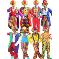 Halloween người lớn chú hề trang phục sân khấu Masquerade hiệu suất trang phục