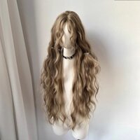 Halloween Vải Lanh Xám Yêu Tinh Rừng Phong Cách Ảnh Cực Dài Retro Len Cuộn Chính Hãng lolita Full Long Roll