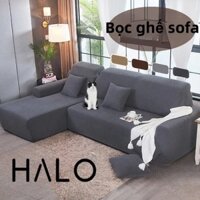 HALO Chăn Bọc Sofa Màu Trơn Vỏ Bọc Sofa 1-4 Chỗ Vỏ Bọc Bảo Vệ Sofa Chống Bụi Vải Mềm Mại