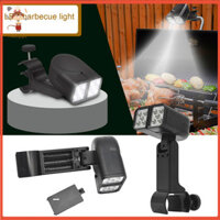 Haloppe Cắm Trại Đèn Led Lưới Tản Nhiệt Ngoài Trời 10 Led Hai Đầu Bbq Nướng Đèn Đa Năng Nấu Ăn Để Sửa Chữa Thịt Nướng Phụ Kiện Nướng Ngoài Trời