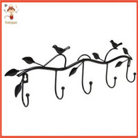 Haloppe Chim Kim Loại Trên Cửa Móc Treo Tủ Bếp Mũ Áo Quần Áo Khăn