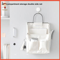 [Haloppe] Chịu Lực Lớn Treo Tường Tổ Chức Phụ Kiện Hộ Gia Đình Ký Túc Xá Sách Kính Treo Tường Tổ Chức Gấp