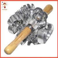 [Haloppe] Donut Khuôn Làm Bánh Mini Khuôn Làm Bánh Cho Bánh rán Khuôn Bánh rán bằng thép không gỉ 6 khoang để xử lý tự chế Máy cắt bột chống dính cho bữa sáng Đồ ăn nhẹ Món tráng miệng để nướng bánh