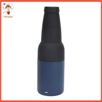 [Haloppe] Giá đỡ bia cách nhiệt chân không Bình đựng bia bằng thép không gỉ Giá đỡ cách nhiệt giữ đồ uống trong 6 giờ Máy làm mát mỏng với dụng cụ mở bia Hoàn hảo cho nam và nữ