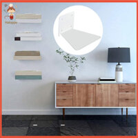 [Haloppe] Kệ treo tường cho không gian nhỏ Giá sách nổi bằng sắt 3 giá sách nổi cho không gian nhỏ Kệ treo tường vô hình cho văn phòng tại nhà Giải pháp lưu trữ sành điệu