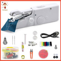 [Haloppe] Máy may thân thiện với người mới bắt đầu Bộ chỉ may đầy màu sắc Bộ máy may Mini không dây di động dành cho người mới bắt đầu Bộ công cụ may cầm tay chạy bằng pin / usb Dễ dàng