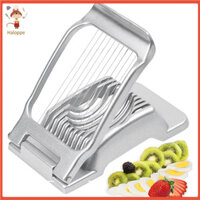 [Haloppe] Máy thái trứng hợp kim nhôm Máy thái trứng dễ dàng làm sạch Máy thái trứng đa chức năng Máy cắt lát trứng Dụng cụ nhà bếp cho bánh sandwich Salad Hợp kim nhôm Máy nghiền bột cho trứng luộc cứng