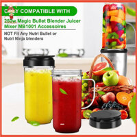 [Haloppe] Máy xay sinh tố Phụ kiện máy xay sinh tố Phụ tùng thay thế Máy xay sinh tố 22oz có nắp lật và tay cầm cho sinh vật Phụ tùng thay thế cho máy xay sinh tố dòng Mbr Đông Nam
