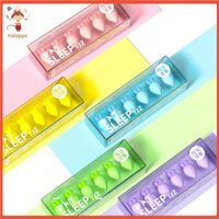 [Haloppe] Nút tai ngủ Nút tai hình củ cải Nút tai bằng bọt biển củ cải có thể tái sử dụng Nút tai 35db Giảm tiếng ồn cho buổi hòa nhạc Nghiên cứu làm việc Ngủ chống thấm nước Có thể giặt được Bảo vệ thính giác