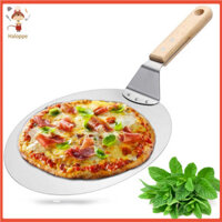 [Haloppe] Pizza Xẻng Inox Bề Mặt Xẻng Rộng Pizza Thìa Thép Không Gỉ Cao Cấp Xẻng Pizza Tròn Mái Chèo Để Làm Bánh An Toàn Nhà Hàng Làm Bánh Bề Mặt Rộng