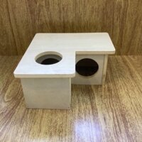 Hầm (hộp) trú chữ L cho hamster bản 9li