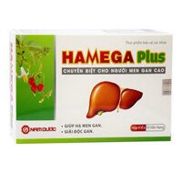 Hamega Plus, hỗ trợ hạ men gan và hỗ trợ tăng cường chức năng gan
