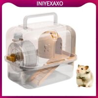 Hamster Carrier Guinea Pig Du lịch Vận chuyển Du lịch Di động thoáng khí