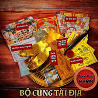 [HAMY] bộ cúng giấy đốt tam tai - giao thừa - khai trương