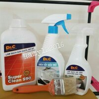 [HaMyShop] COMBO SIÊU TẨY DẦU MỠ + TẨY CẶN CANXI + TẨY SÀN SIÊU RẺ