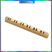 Han 12 Dây Đàn Guitar Đai Ốc Đồng Cao Cấp Có Rãnh Trước Đai Ốc Phong Cách Vintage Đàn Guitar Điện Phụ Kiện Đáy Phẳng