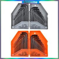 Han 30 Chiếc Hex Cho Key Allen Cờ Lê Bộ 0 028 - 3 8 Inch 0 7mm-10mm Cờ Lê Thép Crom-vanadi Bộ Dụng Cụ Tay Dài