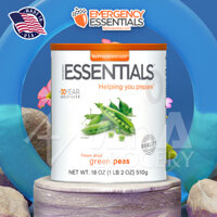 [Hạn 30 Năm] Đậu Hòa Lan Emergency Essentials (510g) | Lương Khô Mỹ Freeze-Dried Green Peas (18 Servings)