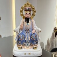 Hán bạch ngọc Thuần Dương Sư Thần Gia Dụng Bát Tiên Quá Hải Động Tân Giống Lữ Tổ Tượng Trang Trí Phong thủy thờ tượng