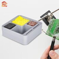 Hàn Đầu Cleaner Tin Dross Bộ Sưu Tập Hộp Hàn Xốp Thiếc Giá Đỡ Thiếc Slag Hộp Bảo Quản Dụng Cụ Vệ Sinh Hộp Đựng Đồ Thiếc