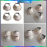 Han Dễ Thương Thiết Thực Cho Bé Mũ Chống Nắng Gấu Chấm Hoa Văn Bé Mùa Hè Mũ Nhẹ Nhàng