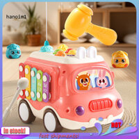 Han _ Đồ chơi học tập cho trẻ mới biết đi Đồ chơi kết cấu kim loại Đồ chơi xe buýt âm nhạc có đèn và nam châm cho trẻ em Đồ chơi học tập Montessori với trò chơi bắt cá Đồ chơi giáo dục cho trẻ em