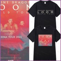 Han Imagine Dragons LOOM Dan Reynolds world tour Áo thun ngắn tay