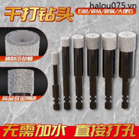 Hàn Kim Cương Đa Năng Ngói Lỗ Cưa Khoan Khô Mũi Thủy Tinh Đá Cẩm Thạch Ngói Hộ Gia Đình Lỗ Cưa