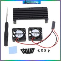 Han Nhôm Mạnh Mẽ Cho Ốp Lưng Raspberry Pi Zero 2 Cho W Tản Nhiệt Cho Shel