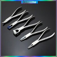 Han Nylon Hàm Kìm Kính Khung Điều Chỉnh Kìm Niken Hợp Kim Crom Thép Trang Sức Làm Kim Phẳng Mũi Kìm Để