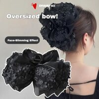 Hàn Quốc Ba Lớp Cánh Hoa Bướm Tóc Ngọt Ngào Phong Cách Công Chúa Đầu Cá Mập Kẹp Tóc Phụ Kiện