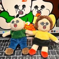 Hàn Quốc Bangbang Yuzhi mặt dây chuyền từ tính búp bê hoạt hình xấu xí ngoại vi móc khóa dễ thương ngộ nghĩnh