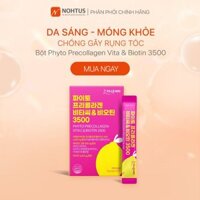 [Hàn Quốc] Bột Phyto Precollagen VitaC & Biotin 3500- Da Sáng, Móng khỏe, Chống gãy rụng tóc