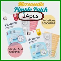 Hàn Quốc 🇰🇷 Care PLUS Microneedle Pimple Patch / Miếng dán rắc rối axit Salicylic / Miếng dán vết thâm Gluthatione / Miếng dán sẹo mụn