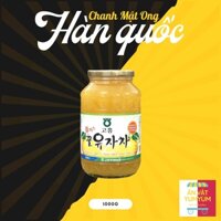 [HÀN QUỐC] Chanh Mật Ong Hàn Quốc Lọ Thủy Tinh 1kg - Mật Ong Chanh Siêu Ngon, Giúp Tăng Cường Sức Đề Kháng