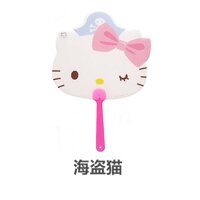 Hàn Quốc Chính Hãng Hello Kitty Hello Kitty Quạt Hoạt Hình Quạt Mèo KT Đầu Quạt Đáng Yêu Quạt Gấp