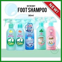 Hàn Quốc 🇰🇷 Dầu gội chân Cotton ON THE BODY 385ml