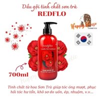 [Hàn Quốc] Dầu gội giảm rụng tóc và phục hồi tóc hư tổn Redflo Camellia mẫu mới