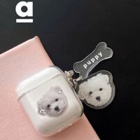 Hàn Quốc Hàn Quốc ins Music Puppy AirPodsPro Vỏ bảo vệ airpod Vỏ tai nghe Apple airpods3