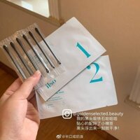Hàn Quốc ilso loại bỏ mụn đầu đen miếng dán mũi bong bóng nhỏ lỗ chân lông máy hút bụi giải pháp làm sạch và thu nhỏ lỗ chân lông