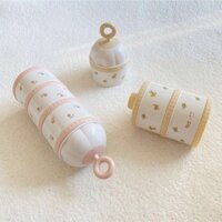 Hàn Quốc ins Phong Cách Đi Chơi Cho Bé Di Động Hộp Sữa Bột Trẻ Em Kín Chống Ẩm Hộp Đóng Gói Phụ Cho Bé Cơm Mì Bể Bảo Quản 3.29