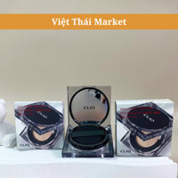 [Hàn Quốc] Phấn Nước Cushion Clio New Founwear Đen Che Khuyết Điểm Kiềm Dầu Nền Lâu Trôi Cho Da Dầu Mụn Minisize Nhỏ 5G