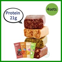 Hàn QUỐC 🇰🇷 RALLY Protein Bar 58g / 4 hương vị (Chocolate Chunk, Trà xanh Latte, Injeolmi, Cacao Caramel)