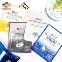 Hàn Quốc SNP Ocean Birds Nest Reservoir Mask Black Pearl Moisturising Tre Tre Hailal Cleaning Brightener Skin Color Single Piece mặt nạ hàn quốc