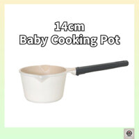 [Hàn quốc] Sốt đựng thức ăn trẻ em chống dính 14cm | Chảo sữa phủ gốm Hàn Quốc | Nồi nấu an toàn & nhẹ