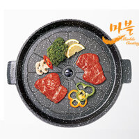 [Hanaro] Chảo nướng thịt Hàn Quốc – Hàng nội địa Joyme – Mẫu 4 – Đường kính 32cm