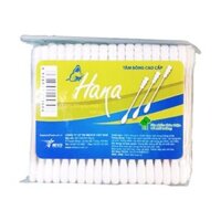 HANA_Tăm Bông Thân Gỗ 100 que