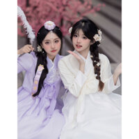 Hanbok trắng nữ hàn quốc cao cấp ( sẵn )