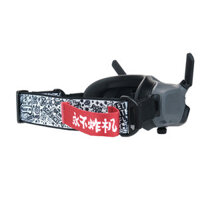 Handdrawn Graffiti Headband Faceplate Universal/G2 Edition for Most FPV Goggles Fatshark Eachine EV200D Skyzone DJI Gogg